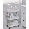 TvShopping Carrito Delgado Organizador Multiuso De Plastico P/ Hogar Cd