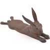 Upper Deck Rabbit Design Cast Iron Door Stop Wedge -