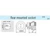 SZJELEN 2Pin Aviation Connector Plug and Socket,Waterproof Power Connector,Panel Mount