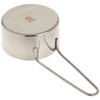 American METALCRAFT, Inc. 1/2 Stainless Steel Measuring Cup, 1/2-Cup, Silver