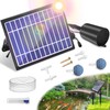 Solar Pond Aerator with Air Pump, 3 Modes(18H/36H/72H) Solar Aerator