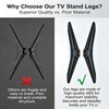 TV Stand Base Replacement for Hisense 40-65 Inch Smart TV,