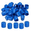 sourcing map 30pcs Rubber End Caps Cover 25mm Vinyl Screw