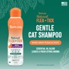 TropiClean Gentle Flea Shampoo for Cats, Flea and Tick Prevention