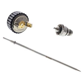 1.3 mm Needle, Fluid Nozzle and Air Cap Set Only - Fits a Master Elite PRO-55 Series High Performance Pressure Spray Gun - Ideal for Automotive Primers, Topcoats, Clearcoats - Advanced Atomization