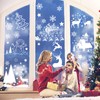 MIUTME 145 Christmas Window Stickers, 9 Sheets Christmas Window Stickers,