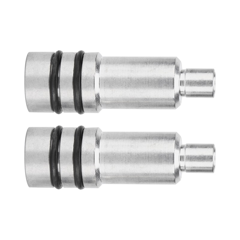 2pcs Fuel Injector Sleeves with Seals Replacement for Astra H/Corsa