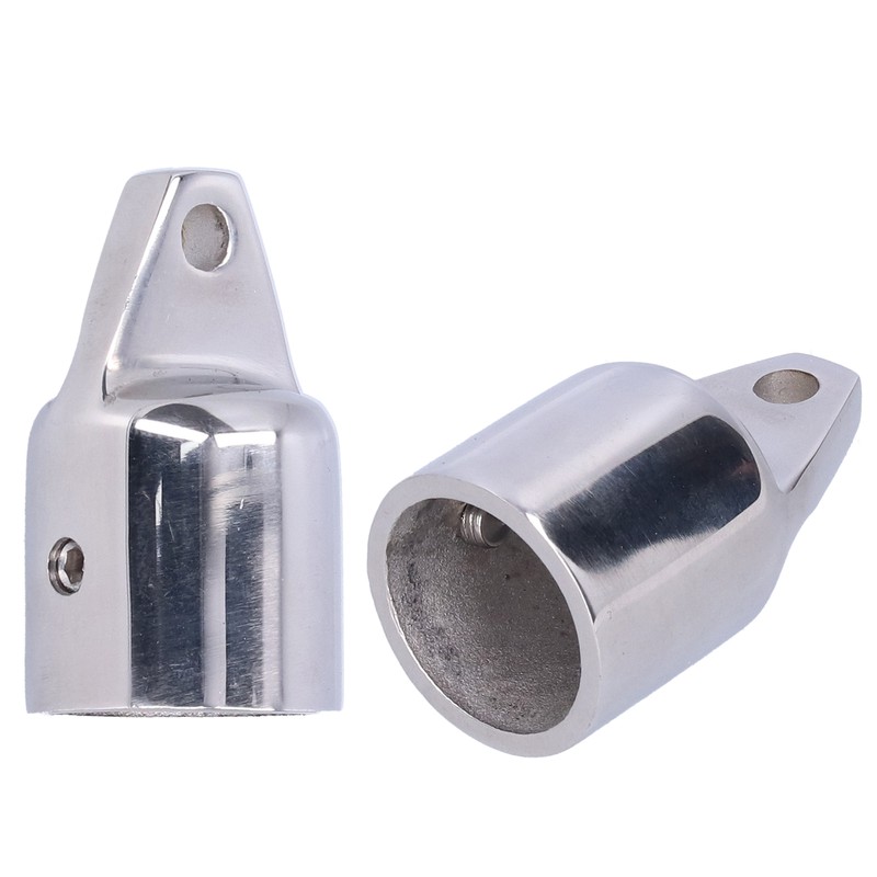 2pcs Bimini Top Cap External Eye End Accessories 316 Stainless