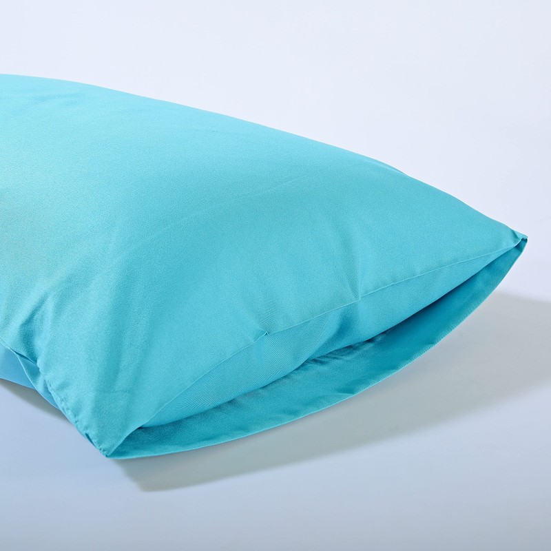 EVOLIVE Ultra Soft Brushed Microfiber Standard Size 20"x30" Pillowcases Pair
