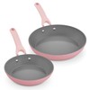 DASH Dream Green Ceramic Frying Pan Set of 2, 9.5"