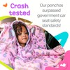 Unicorn Car Seat Poncho for Girls Toddlers Infants Traveling Cover