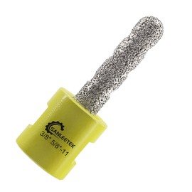 Diamond Finger Milling Bits 3/8"(10mm) SANLEETEK Tile Bits for Existing Holes Enlarging Shaping Trimming in Porcelain Ceramic Tile Marble Granite Artificial Stone 5/8"-11 Thread