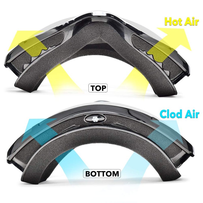 Snowledge Ski Goggles for Men Women Snowboard Goggles with UV400