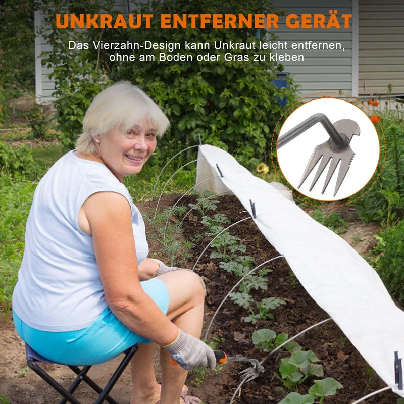 MOKIDO Weed Remover Device, Gardening Hand Weed Cutter, Weed Cutter