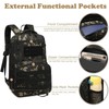 Kids Backpack, 20L Tactical Backpack for Outdoor Hiking Camping, Molle