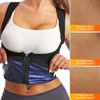 Everfion Sauna Suit for Women Shaper Vest Waist Trainer Sweat