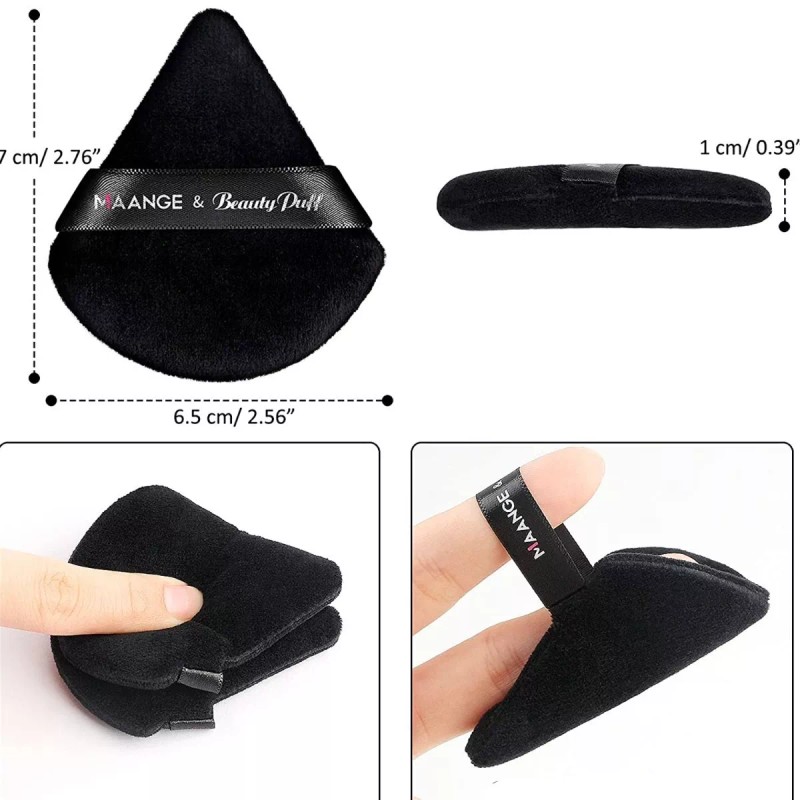 Mastery Brand Set 18pz Puffs De Maquillaje Polvo Esponja En