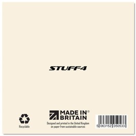 Age 6 Birthday Card for Boys and Girls - Safari Giraffe - Happy Birthday Card for 6th Birthday Card, 6th Birthday Card for Him and Her, 145mm x 145mm, Niece Nephew Greeting Cards