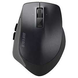 Buffalo BSMBB500LBK Premium Fit Mouse, Large, Black