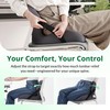 FuturaLoom One-Piece Memory Foam Seat & Back Cushion - Lumbar