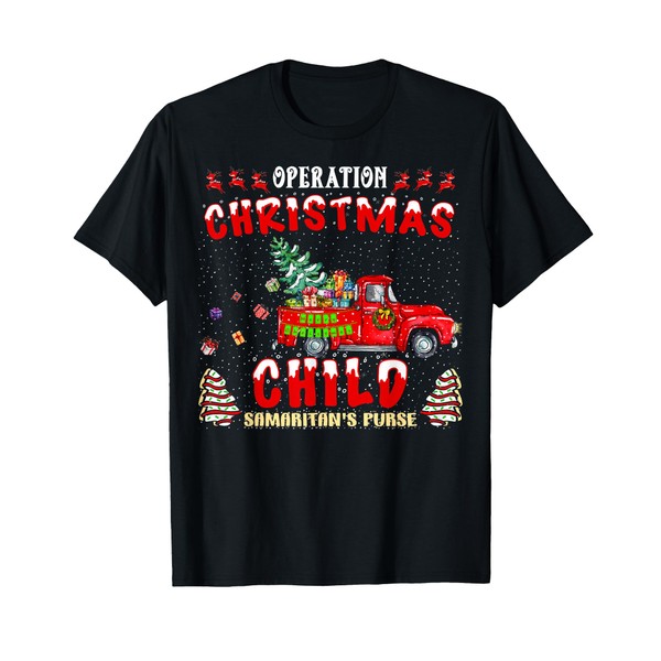 Operation Christmas Child Funny Family Matching Xmas T-Shirt