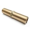 Brass Pipe Fitting, 1/2" x 1/2" G Male Thread Pipe,