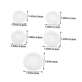 EXCEART 1 Set Rubber Stoppers for Piggy Banks Plugs for Piggy Banks Replacement Plugs for Piggy Banks Stopper for Money Boxes Rubber Plugs for Piggy Banks Pack of 10