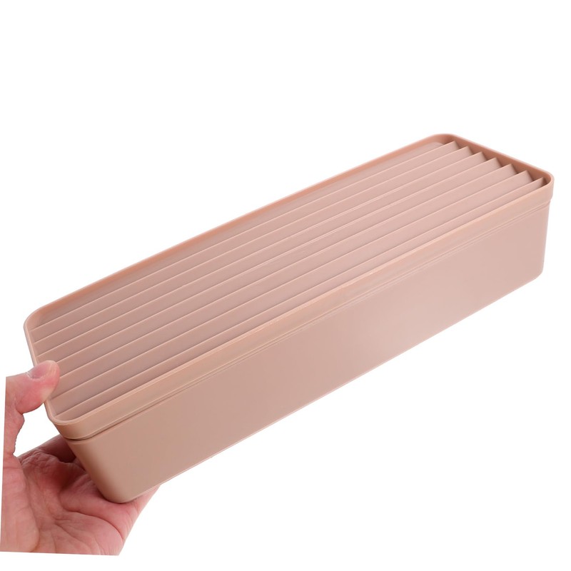 KOMBIUDA Cable Organizer Box with Multi Compartment Design Dustproof Electronics