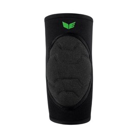 Erima Unisex's Elbow Protectors Black/Green, Small
