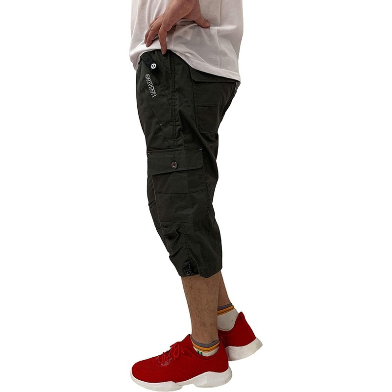 OUTDOOR PRODUCTS Men's Cropped Cropped Pants, 3/4 Length, Absorbent, Quick