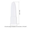PATIKIL Flashlight Diffuser Caps, 4 Pcs PC Plastic Wear-Resistant Flashlight