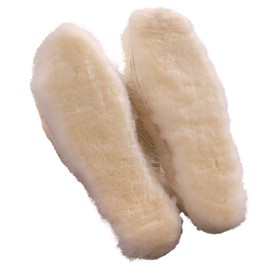 Genius Australian Sheepskin Wool Shoe Insoles for Kids, Warm Wool Shoe Inserts,Children Shoe Insoles for Boots, Fleece Snow Shoe Inserts (30 (20cm,7.9"))