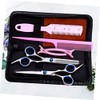 PartyKindom Professional Hair Cutting Scissors Kit Versatile Hairdressing Set for