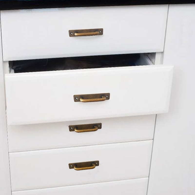 Westablize 12 Pack 4 1/4 Inch 108 mm Copper Cabinet