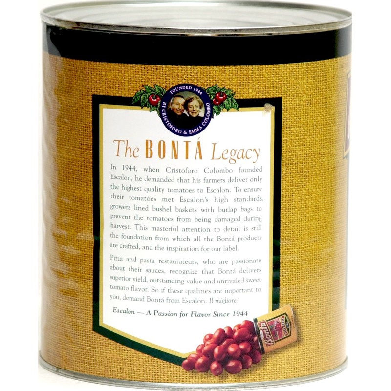 Bonta Pizza Sauce with Basil, 6-pound 11-ounce No. 10 Can