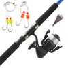 Shakespeare Tiger Surf Spinning Reel and Fishing Rod Combo with