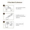 Adhesive Towel Hooks Wall Hooks Set Used for Hanging Coat,
