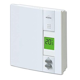 Aube Digital Manual Line Voltage Baseboard Thermostat