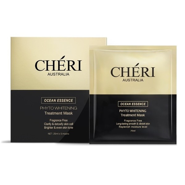 Cheri Ocean Essence Phyto Whitening Treatment Mask 25ml X 5
