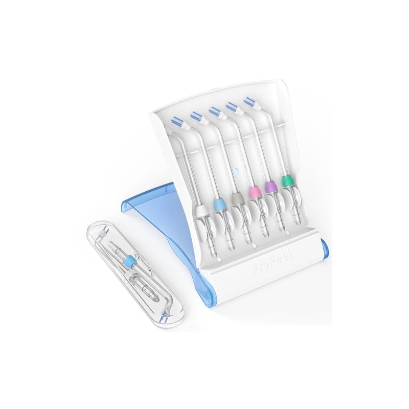 Waterpik Replacement Heads with Travel Case - 8 Pack