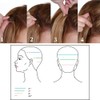 Clip-in hair extensions, 8 wefts like real hair, straight