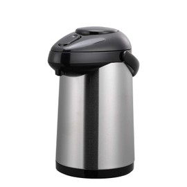 Service Ideas GLAP220 Steelvac Airpot with Pump Lid, Glass Lined, 2.2 L