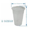 San Jorge 50 Vasos Desechables #8 De Plástico 8 Onzas