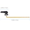 iFealClear Universal Brass Toilet Handle Replacement Kit, Front Mount Toilet
