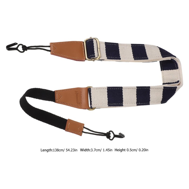 Ukulele Strap No Drill, Clip- On Adjustable Ukulele Strap, Double