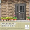 Maasechs 2 Pack Faux Stone Panels Interior 45.6''l x 11.8''h