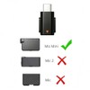 ubrokeifixit para micrfono mini adaptador de telfono celular iOS adaptador