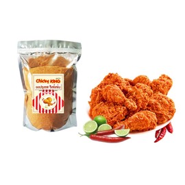 spicy wing powder coarse chili lime shake seasoning fried chicken coating mix vegan no msg