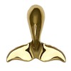 Humpback Whale Tail Doorbell Ringer - Brass