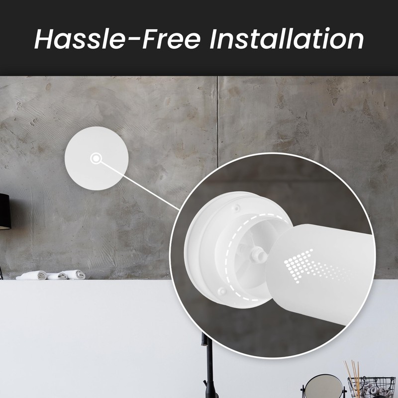 Repa Market 6" inch Round White Plastic Air Vent Diffuser